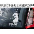 画像7: 【送料無料】カーステッカー【内張り/外張り】Dog on Board,G-【30種より選択/注文販売】グリフォン・ブリュッセル,ブリュッセル・グリフォン,グリフォン・ブリュッセロワ,グリフォン・ブリュッセル・ベルゲ,グレート・デーン,ガルゴ・エスパニョール,スパニッシュ・グレイハウンド,ゴールデン・ドゥードル,ゴールデンドゥードル,ゴールデン・レトリバー,ゴールデンレトリバー (7)