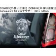 画像8: 【送料無料】カーステッカー【内張り/外張り】Dog on Board,M-【30種より選択/注文販売】ベルジアン・シェパード・ドッグ・マリノア,ミニチュア・シュナウザー,シュナウザー,ミニチュア・ピンシャー,モーキエ,マルキースィエ雄 X ヨークシャー・テリア雌,マルクスドルファー・ウルフドッグ,マルチーズ,マンチェスター・テリア,ジェントルマンズ・テリア,トイ・マンチェスター・テリア (8)