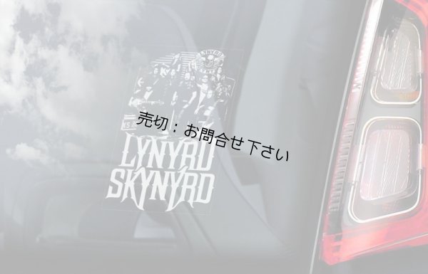 画像2: ◆レーナード・スキナード (1)◆カーステッカー 160×100mm 外貼り カー ステッカー ウインドウ シール Rockバンド■レーナードスキナード レーナード  スキナード レイナード・スキナード Lynyrd Skynyrd