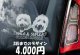 【 お写真から作成・１枚目・デザイン料込み／わんちゃん2匹までのデザイン 】 スナップ写真・スマホ画像から作れます 【 オリジナルカーステッカー 】【外張り/内張り/ブラック印字 選択可能】【文字入れ自由】【送料無料】 愛犬やペットのお写真から作成して ネーム入れ も 【１〜２ヶ月後に発送】