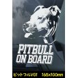 画像7: 【 ピットブル 】 スモークウインドウ に映える ホワイト 印字 カーステッカー 【図柄バリエーション】【外張り 内張り ブラック印字】 中型犬 アメリカ Pitbull Pit Bull Terrier 【送料無料】【お取り寄せ】 マスティフ === アメリカン・ピット・ブル・テリア ピット ブル テリア ブルドッグ ブリー 犬 わんちゃん 愛犬 カー・ステッカー 外貼り 内貼り ウインドウ 白色印字 黒色印字 / ブラック印字は 白いボディに (7)