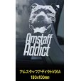 画像16: 【 アメリカンスタッフォードシャーテリア 】 スモークウインドウ に映える ホワイト 印字 カーステッカー 【図柄バリエーション】【外張り 内張り ブラック印字】 大型犬 アメリカ Staffordshire Terrier アムスタッフ Amstaff 【送料無料】【お取り寄せ】 マスティフ === アメリカン・スタッフォードシャー・テリア アムスタフィー アメスタ ブルドッグ ピットブル ブリー 犬 愛犬 カー・ステッカー 外貼り 内貼り 白色印字 黒色印字 愛犬ステッカー / ブラック印字は 白いボディに (16)