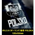 画像11: 【 東欧の国章 】 スモークウインドウ に映える 白印字 カーステッカー /黒色印字 白いボディ【図柄バリエーション】【外張り 内張り黒色印字】 ウクライナ国章 UKRAINE ルーマニア国章 Romania ポルスカ POLSKA ポーランド国章  【送料無料】【お取り寄せ】 国旗 === 東ヨーロッパ ウクライナ語 YKPAIHA 国章 紋章 キエフ キーウ ナショナル・フラッグ カー・ステッカー 外貼り 内貼り カー ステッカー ブラック印字は 白いボディに (11)