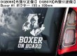 画像6: 【送料無料】カーステッカー【内張り/外張り】Dog on Board,B-【30種より選択/注文販売】ブルドッグ,オールド・イングリッシュ・ブルドッグ,フレンチ・ブルドッグ,ボクサー,ベルジアン・シェパード・ドッグ・マリノア,ピカルディ・シープドッグ(ピカーディ・シェパード,ベルジェ・ド・ピカール),ボーダーテリア,ビション・フリーゼ