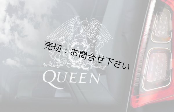 画像2: 【送料無料／在庫あり かっこいい おしゃれ ステッカー ご購入後スグ発送】カーステッカー シール【内張り(内貼り)】110X100mm■クイーン Queen オペラ座の夜デザイン