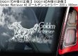 画像15: 【送料無料】カーステッカー【内張り/外張り】Dog on Board,G-【30種より選択/注文販売】グリフォン・ブリュッセル,ブリュッセル・グリフォン,グリフォン・ブリュッセロワ,グリフォン・ブリュッセル・ベルゲ,グレート・デーン,ガルゴ・エスパニョール,スパニッシュ・グレイハウンド,ゴールデン・ドゥードル,ゴールデンドゥードル,ゴールデン・レトリバー,ゴールデンレトリバー