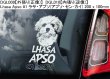 画像6: 【送料無料】カーステッカー【内張り/外張り】Dog on Board,L-【30種より選択/注文販売】レオンベルガー,ラサ・アプソ,アプソ・セン・カイ,盲導犬,ラブラドール・レトリバー,子犬,仔犬,身体障害者補助犬,チョコレート・ラブラドール・レトリバー,ブラック・ラブラドール・レトリバー