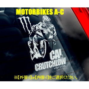 画像: 【送料無料】カーステッカー【内張り/外張り】Moterbikes Moto GP,オートバイ,バイク,レース【注文販売】アンドレア・ドヴィツィオーゾ,バリー・シーン,ビーエム,ビーエムダブリュー,BMW,カル・クラッチロー,ケーシー・ストーナー,カール・"" フォギー""・フォガティ,ANDREA DOVIZIOSO,BARRY SHEENE,Cal Crutchlow,CASEY STONER,Carl 'Foggy' Fogarty