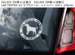 画像8: 【送料無料】カーステッカー【内張り/外張り】【注文販売】Dog on Board【ラブラドール特集】ラブラドール・レトリバー,ラブ, ブラック・ラブラドール・レトリバー,ラヴ・テイスティッド,盲導犬 ,盲導犬(子犬,仔犬),身体障害者補助犬,自閉症児向け介助犬,ダルメシアン ラブラドール ミックス,ダルマドール,ラブメシアン