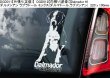 画像9: 【送料無料】カーステッカー【内張り/外張り】【注文販売】Dog on Board【ラブラドール特集】ラブラドール・レトリバー,ラブ, ブラック・ラブラドール・レトリバー,ラヴ・テイスティッド,盲導犬 ,盲導犬(子犬,仔犬),身体障害者補助犬,自閉症児向け介助犬,ダルメシアン ラブラドール ミックス,ダルマドール,ラブメシアン