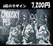 画像1: 【 お写真から作成・１枚目・デザイン料込み／わんちゃん6匹のデザイン 】 スナップ写真・スマホ画像から作れます 【 オリジナルカーステッカー 】【外張り/内張り/ブラック印字 選択可能】【文字入れ自由】【送料無料】 愛犬やペットのお写真から作成して ネーム入れ も 【１〜２ヶ月後に発送】